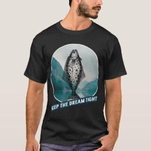 White King of Carp Fishing Design T-Shirt