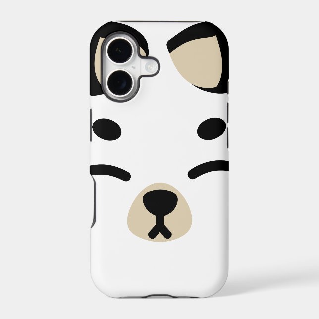 White Kitsune Fox (Back)