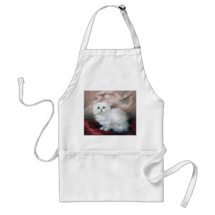 White Kitten, Carl Kahler Standard Apron