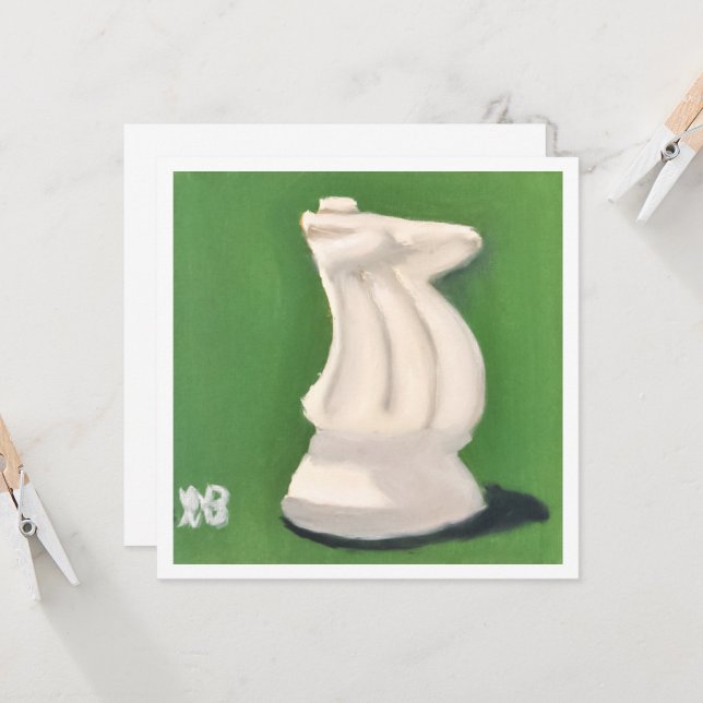 White Knight Card (Front/Back In Situ)