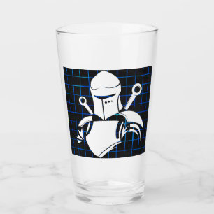 White Knight Drinking Glass