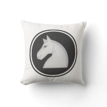 White Knight Horse Chess Piece