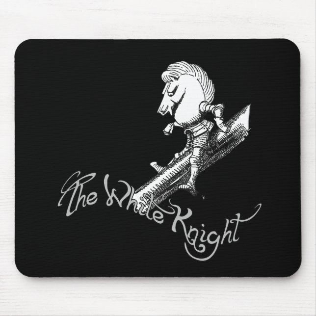 White Knight Mouse Mat (Front)