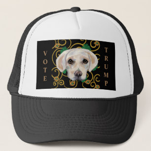 White Labrador Retriever Trucker Hat