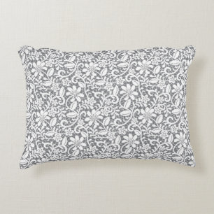 White Lace 1 Decorative Cushion