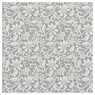 White Lace 1 Fabric