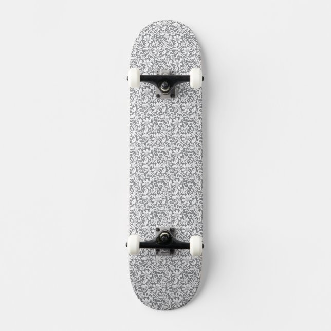 White Lace 1 Skateboard (Front)