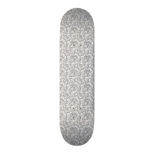 White Lace 1 Skateboard