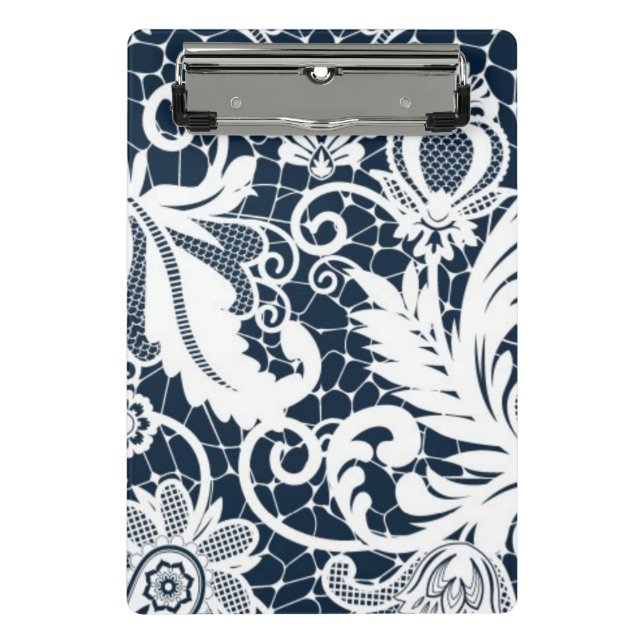 White lace 2 mini clipboard (Front)