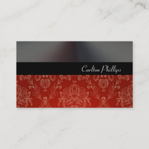 White lace business cards