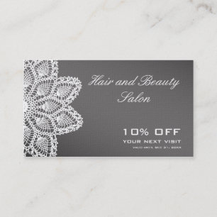 White Lace Discount Coupon - Hair and Beauty Salon
