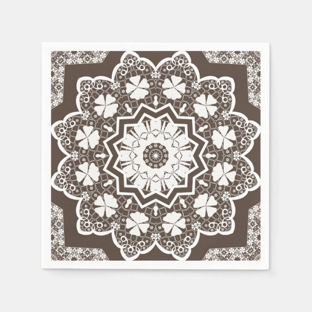 White lace napkin (Front)