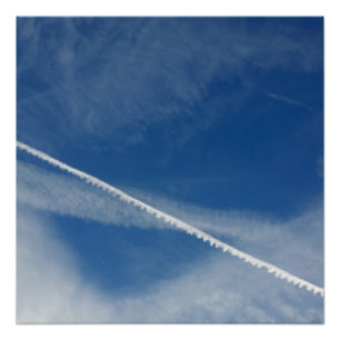 white lace on the sky poster