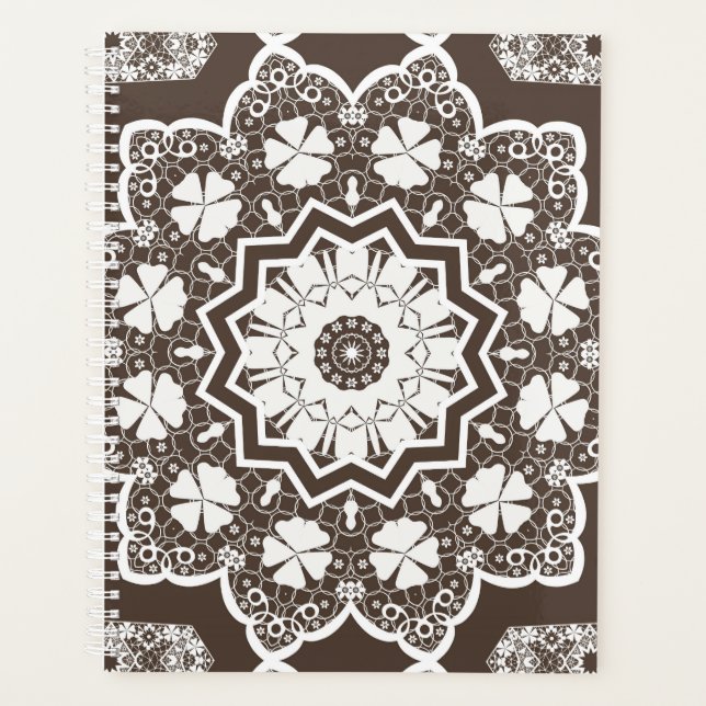 White lace planner (Front)