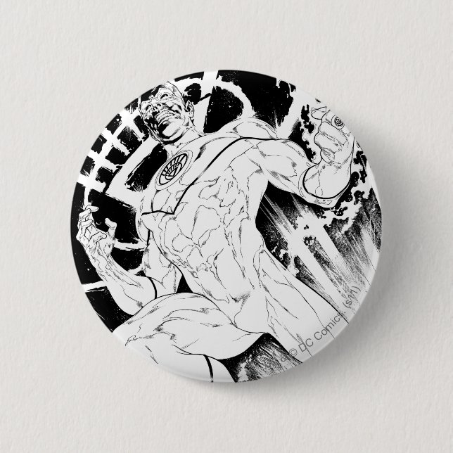 White Lantern Corps 6 Cm Round Badge (Front)