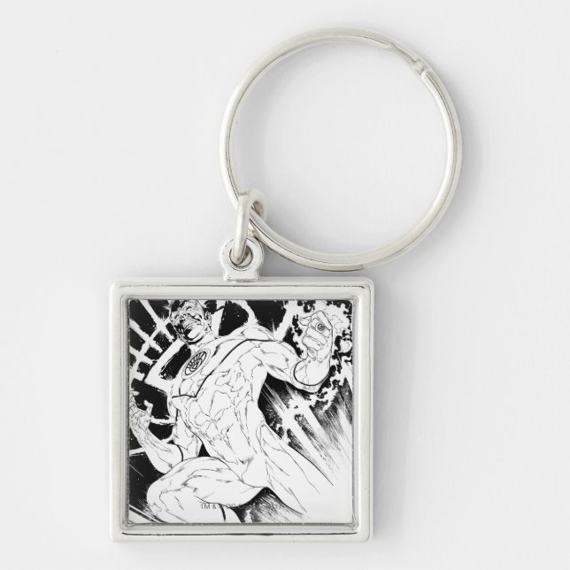 White Lantern Corps Key Ring (Front)
