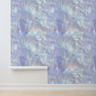 White Lavender Purple Abstract Wallpaper