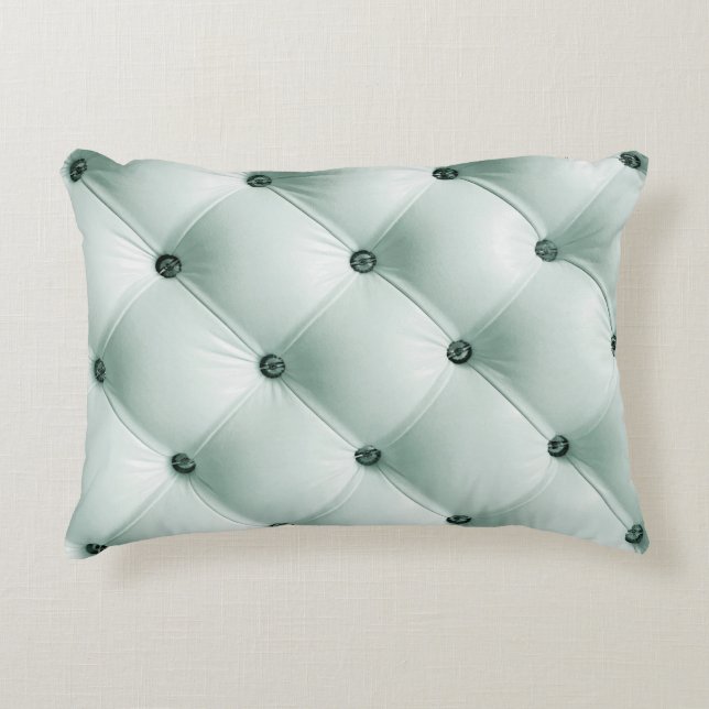 White Leather Texture in Luxury Interiorabstract,b Decorative Cushion (Front)
