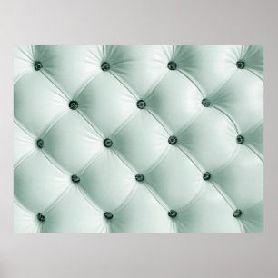 White Leather Texture in Luxury Interiorabstract,b Poster