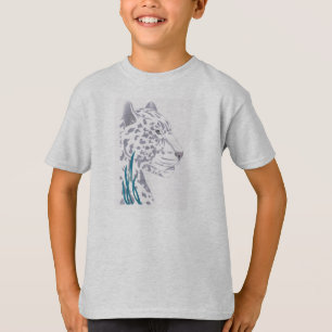 White Leopard Kid's T's T-Shirt