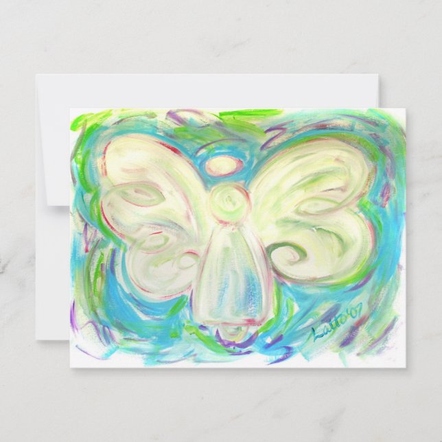 White Light Angel Invitation (Front)