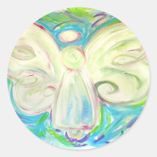 White Light Angel Sticker (Front)