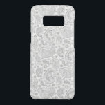 White & Light Grey Vintage Paisley Pattern Case-Mate Samsung Galaxy S8 Case<br><div class="desc">White and light grey vintage paisley pattern. Design is available on other products.</div>