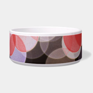 White Lights Pet Bowl