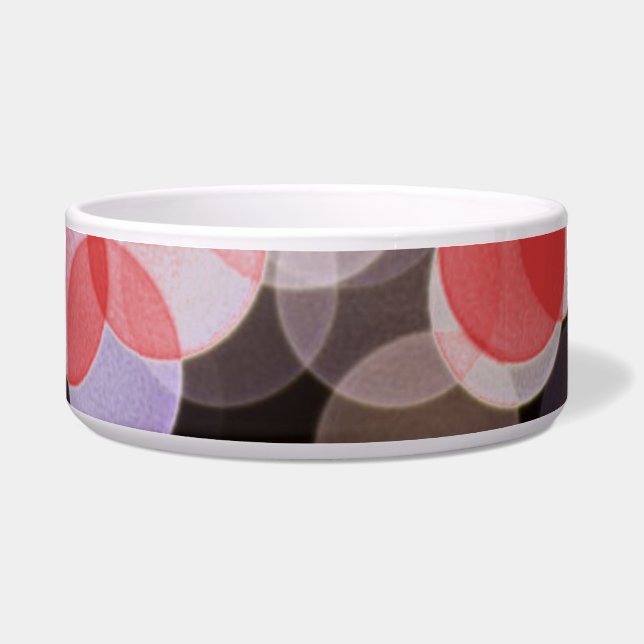 White Lights Pet Bowl (Front)