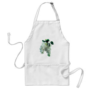 White Lilacs Standard Apron