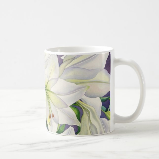 White Lilies 2008 Coffee Mug (Right)
