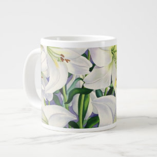 White Lilies 2008 Large Coffee Mug