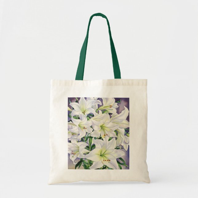 White Lilies 2008 Tote Bag (Front)