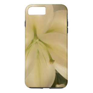 White Lillum Flower Photo iPhone 7 Plus, Tough iPhone 8 Plus/7 Plus Case