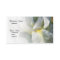 White Lilly Flower Professional Business Card