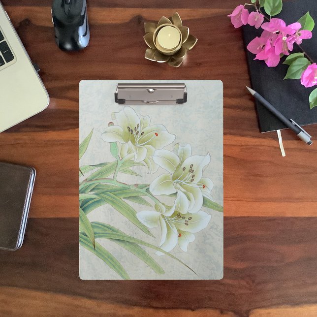 White Lily Clipboard (Creator Uploaded)