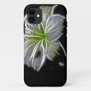 White lily flower nature beauty iPhone 11 case