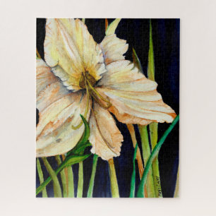 White Lily Jigsaw Puzzle