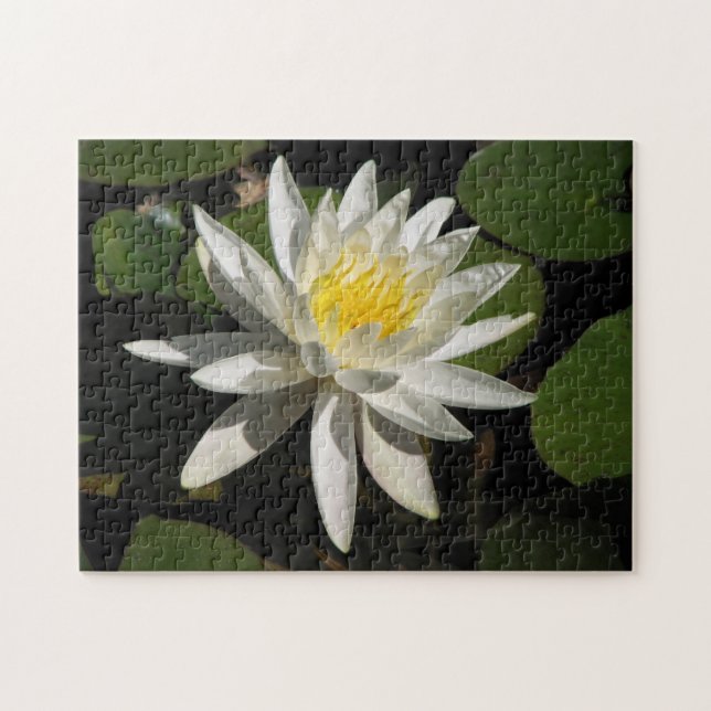 White Lily Jigsaw Puzzle (Horizontal)