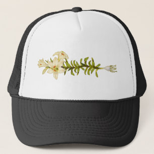 White Lily Trucker Hat