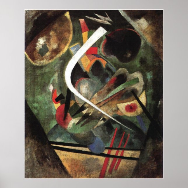 White Line by Wassily Kandinsky Poster (Front)