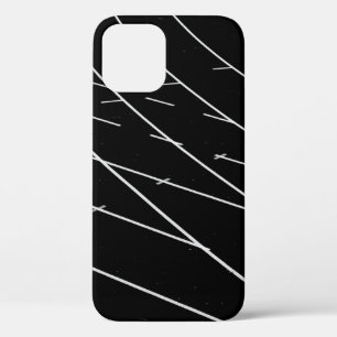WHITE LINES ON TRACK FIELD iPhone 12 CASE