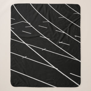 WHITE LINES ON TRACK FIELD SHERPA BLANKET