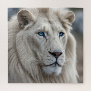 White Lion Jigsaw Puzzle