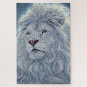 White Lion Jigsaw Puzzle