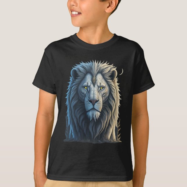 White lion King T shirt  (Front)
