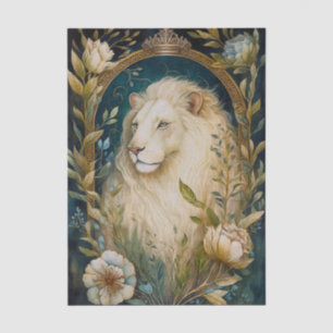 White Lion Storybook Tissue Paper
