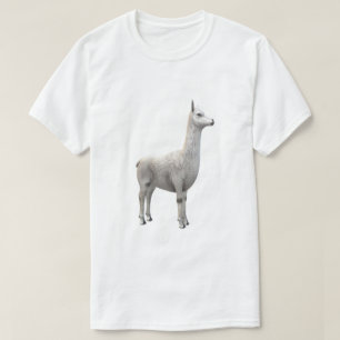 White Llama/Alpaca T-Shirt
