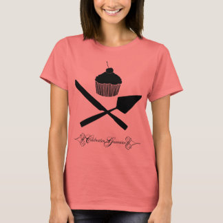 White Logo Ringer T-Shirt