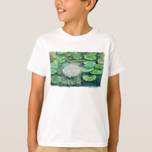 White Lotus and Lily Pads T-Shirt